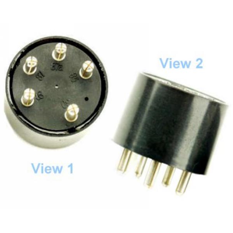 Porsche Relay, Round Universal Black - 