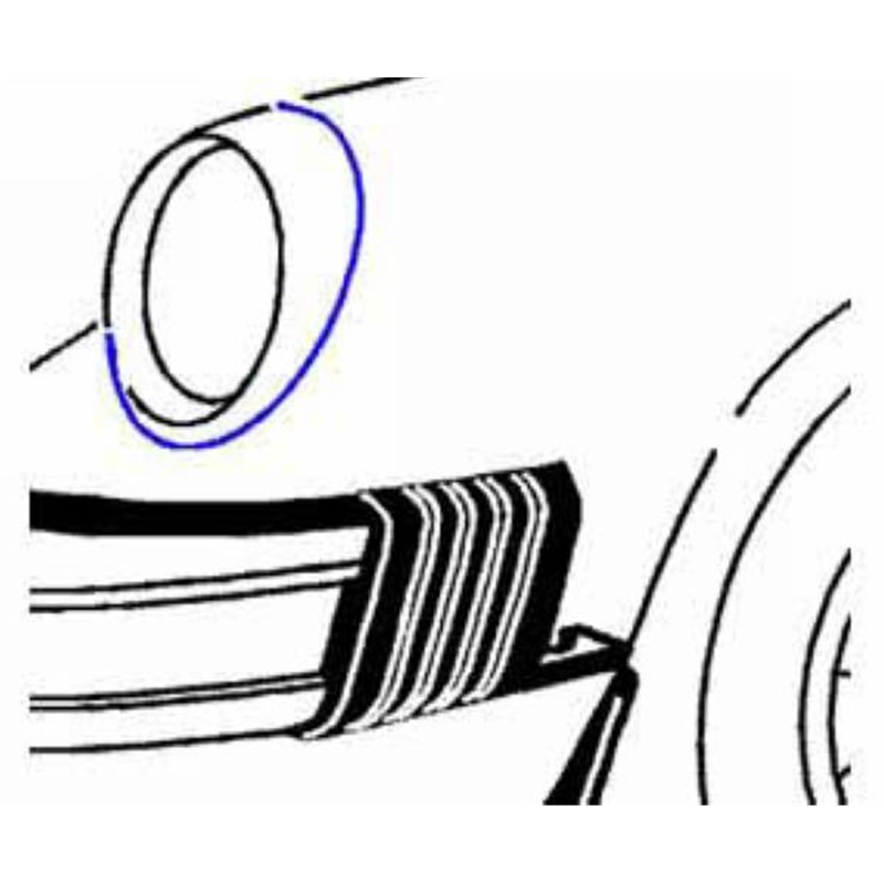 Porsche Headlight Seal O Ring Oring Left Or Right