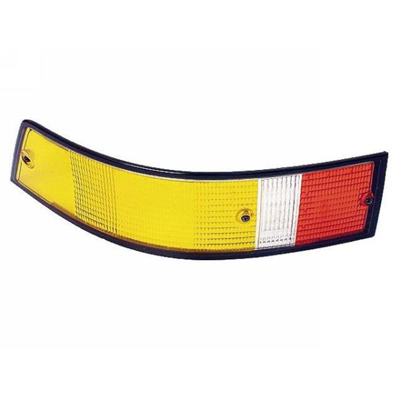 Porsche Tail Light Lens Left Euro Black Trim