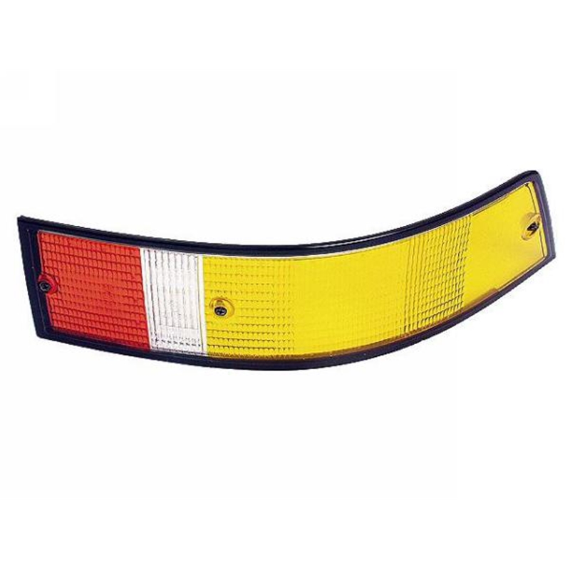 Porsche Tail Light Lens Right Euro Black Trim