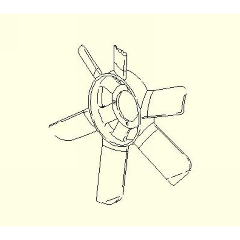Porsche 928 Radiator Fan Blade