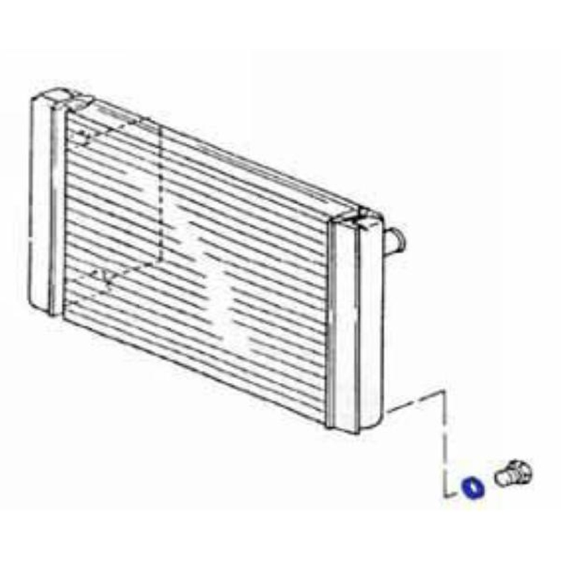 Porsche Radiator Drain Plug Sealing Ring