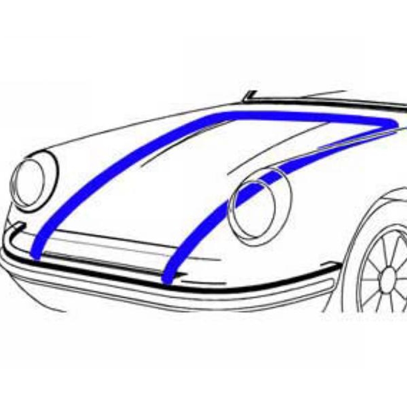 Porsche 911 C2 C4 Hood Seal Front