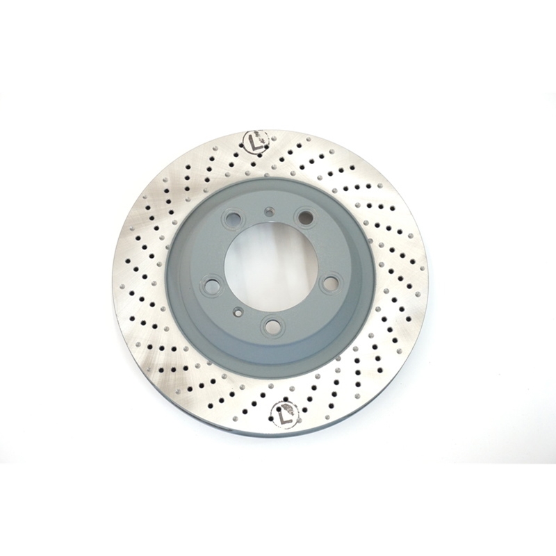 Porsche Front Left Brake Disc Rotor - Sebro Coated