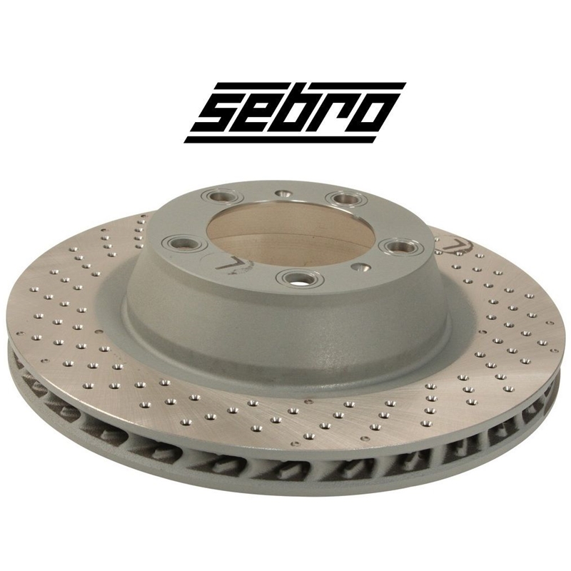 Porsche Brake Rotor Disc Rear Left - Sebro Coated