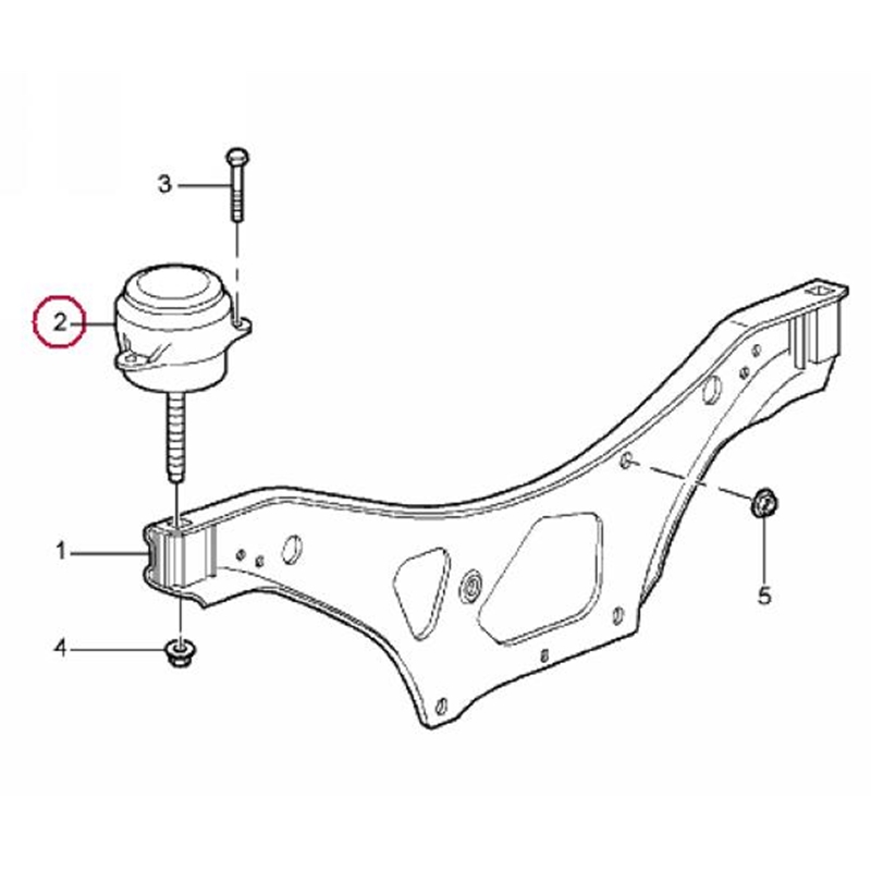 Porsche Motor Mount - For Coupe