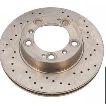 X- Drilled Brake Rotor Front Boxster '97-'04