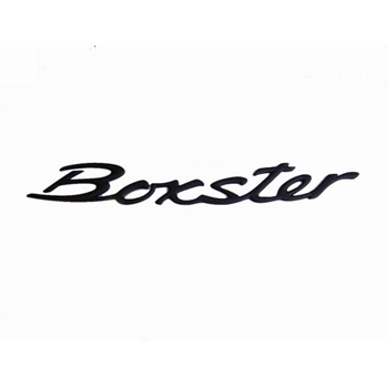Porsche Emblem - Boxster -  Black