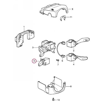 Porsche Onboard Computer Switch