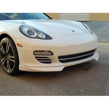 Porsche Panamera Front 2pc GTS Spoiler Fiberglass