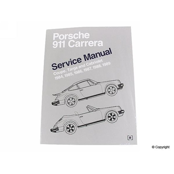 Porsche 911 Carrera Bentley Service Manual Book