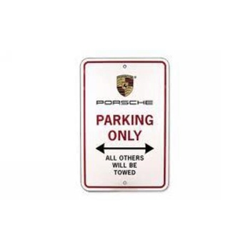 Porsche  Parking Sign