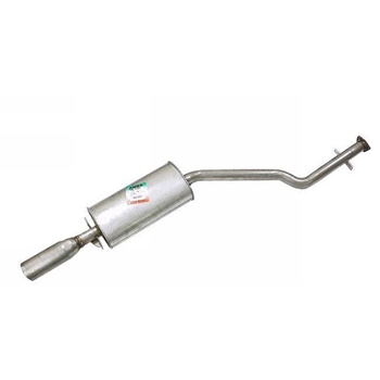 Porsche Muffler Dansk For 944 Sport Polished Stainless