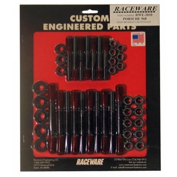 Porsche 968 RACEWARE Main Bearings Stud Cap Kit