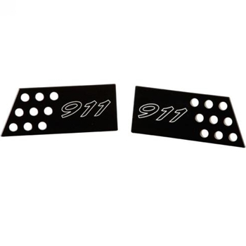 Porsche 911 Interior Door Handle Set - Black