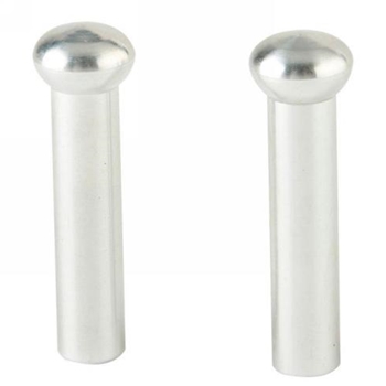 Porsche Door Lock Button Aluminum  - 2 Pc.set