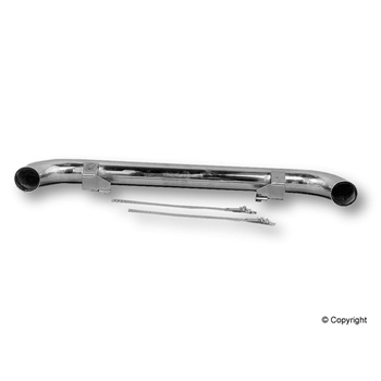 Porsche Exhaust Primary Muffler Bypass Pipe - Dansk
