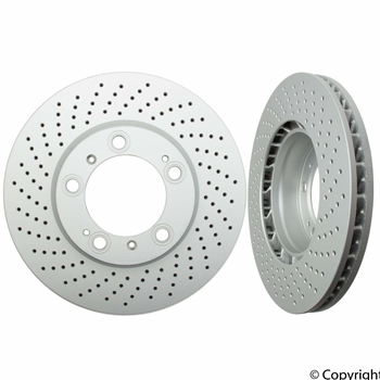Porsche Disc Brake Rotor - ATE Coated