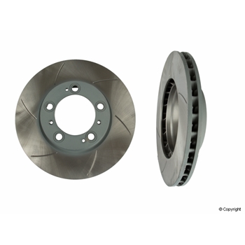 Porsche Disc Brake Rotor - Sebro Sport Slotted - Front Left