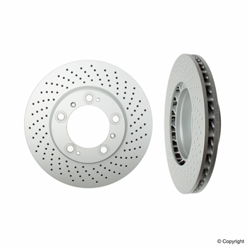 Porsche Disc Brake Rotor - ATE Coated