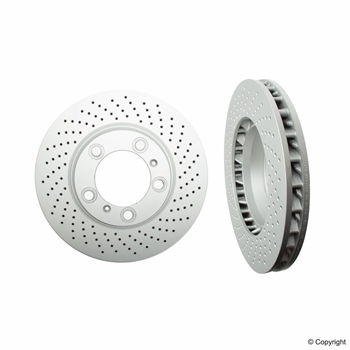 Porsche Disc Brake Rotor - ATE Coated