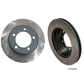 Porsche Disc Brake Rotor Set of 2 - Sebro Sport Slotted