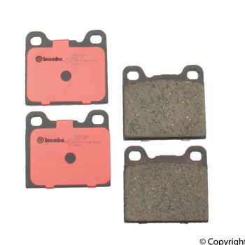 Porsche Brake Pads Brembo Front