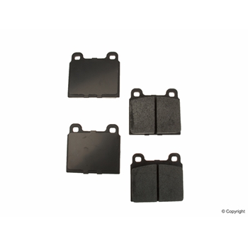Porsche Disc Brake Pad - OPparts Semi Met