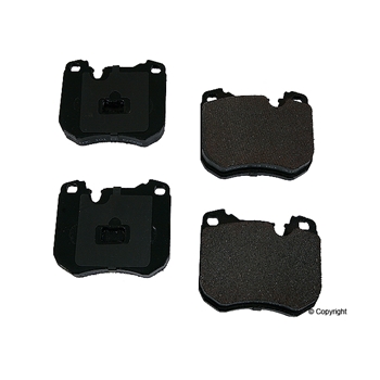 Porsche Disc Brake Pad - OPparts Semi Met