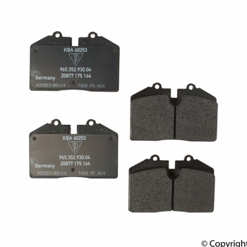 Porsche Disc Brake Pad - Genuine