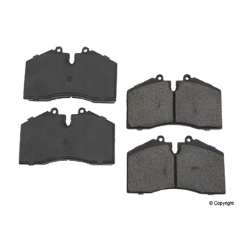 Porsche Disc Brake Pad - OPparts Semi Met