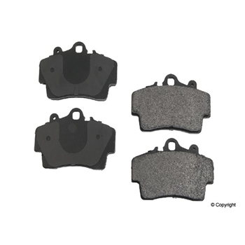 Porsche Disc Brake Pad - OPparts Semi Met