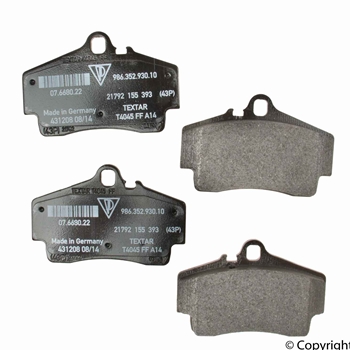 Porsche Disc Brake Pad - Genuine