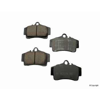 Porsche Disc Brake Pad - Akebono Euro