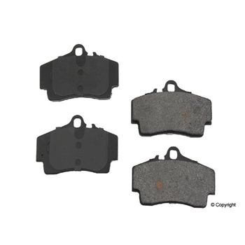 Porsche Disc Brake Pad - OPparts Semi Met