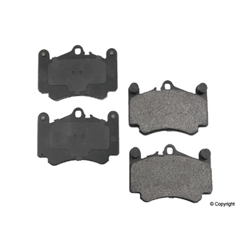 Porsche Disc Brake Pad - OPparts Semi Met