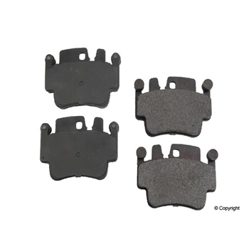 Porsche Disc Brake Pad - OPparts Semi Met