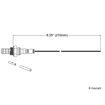 Porsche Oxygen Sensor Walker