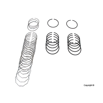 Porsche Engine Piston Ring Set - Deves