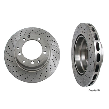 Porsche 911 Turbo 930 78-89 Brake Rotor Rear Left