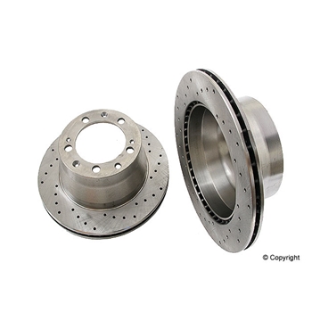 Porsche Cross Drilled Brake Rotor Rear - Zimmerman