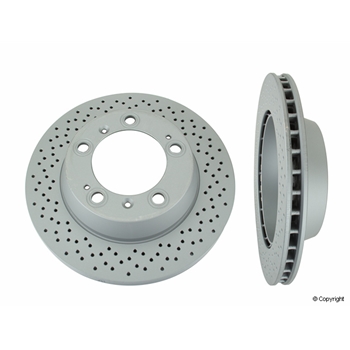 Porsche Boxster S Brake Rotor Disc Rear Zimmermann