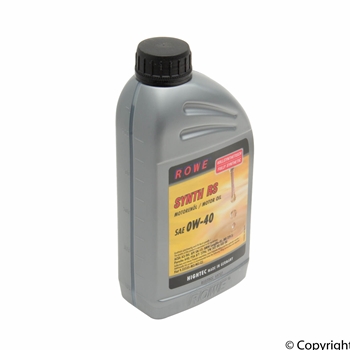 Porsche Engine Oil Rowe