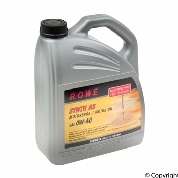 Porsche Engine Oil Rowe