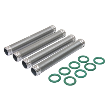 Porsche Oil Return Tube Kit - Finned Aluminum - URO