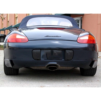 Porsche Boxster Cup Style Rear Bumper Side Skirts - Painted