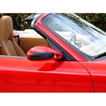 Porsche Cayman TA Style Mirror Cover Trim - Painted - 987 Cayman Only