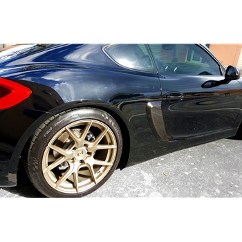 Porsche Cayman GT4 Style Side Vents - Carbon Fiber