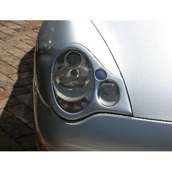 Porsche 996 Headlight Cover Set - Carbon Fiber