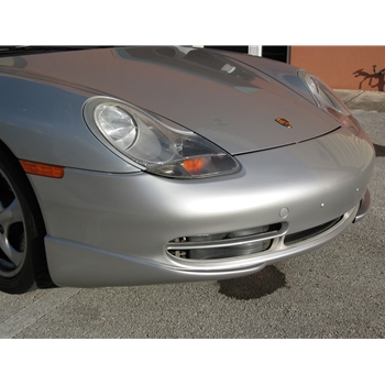 Porsche 996 2 piece Front Lip Spoiler, Unpainted